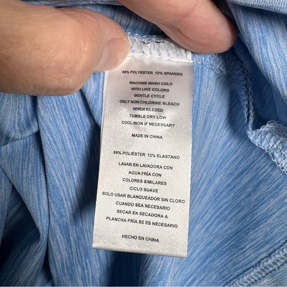 Ben Sherman Sport Golf Polo Shirt Men’s XXL Blue Stretch Jersey NWT Summer - Picture 10 of 12